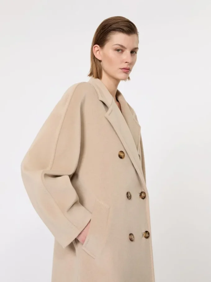 101801 icon coat, ecru