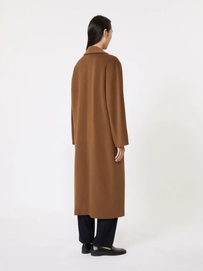 101801 icon coat, tobacco