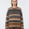 Alpaca and wool sweater, beige