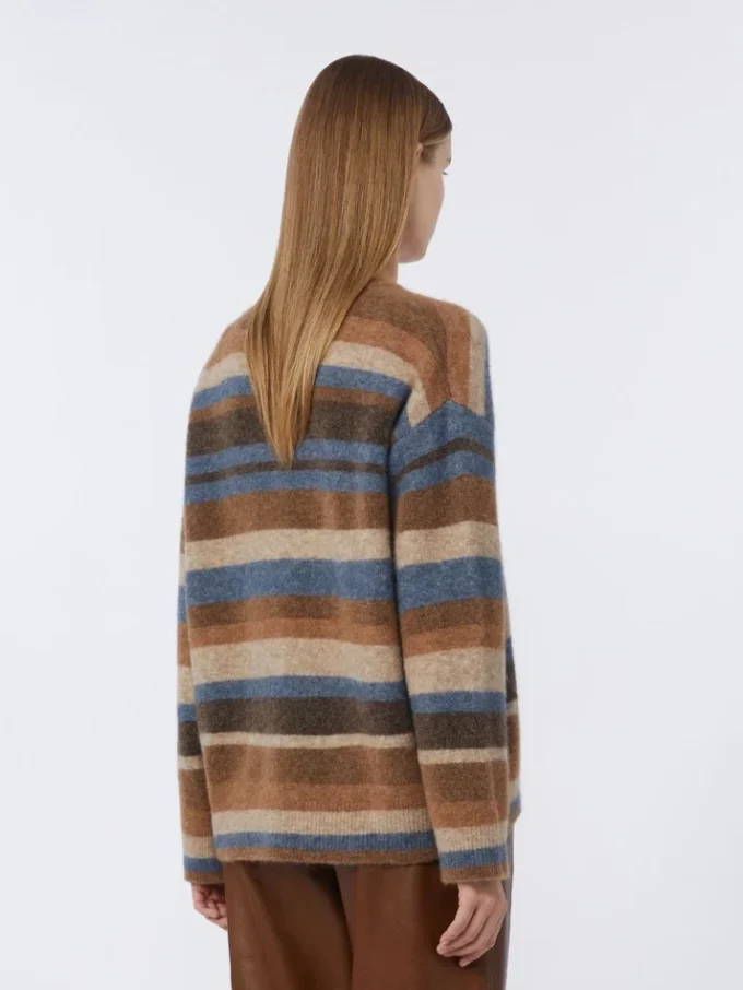 Alpaca and wool sweater, beige
