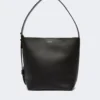 Archetipo small leather bag, black