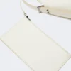 Archetipo small leather bag, white