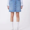 Authentic denim mini skirt, navy Authentic denim mini skirt, navy