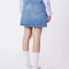 Authentic denim mini skirt, navy Authentic denim mini skirt, navy