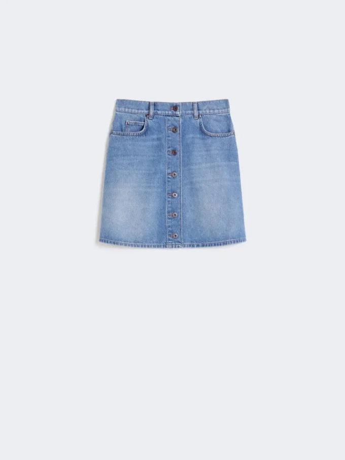Authentic denim mini skirt, navy Authentic denim mini skirt, navy