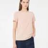 Basic cotton jersey t-shirt, pink