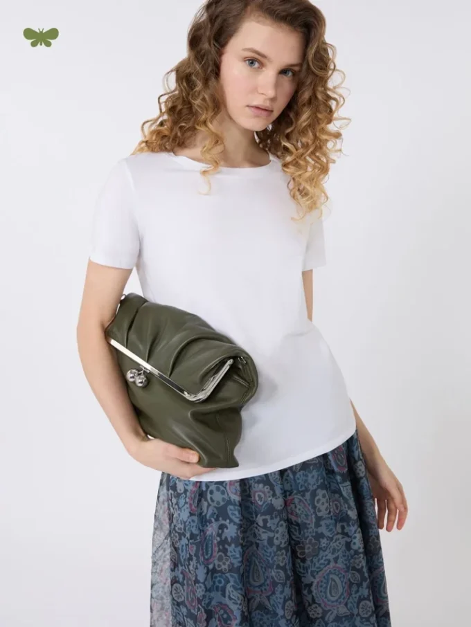 Basic cotton jersey t-shirt, white