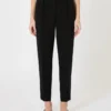 Cady carrot trousers, black Cady carrot trousers, black