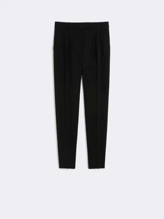 Cady carrot trousers, black Cady carrot trousers, black