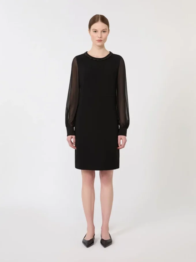 Cady cocktail dress, black
