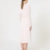Cady flared dress, pink