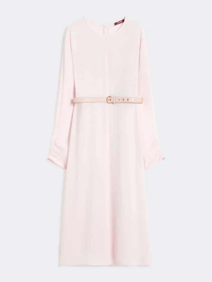 Cady flared dress, pink