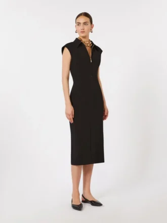 Cady midi dress, black