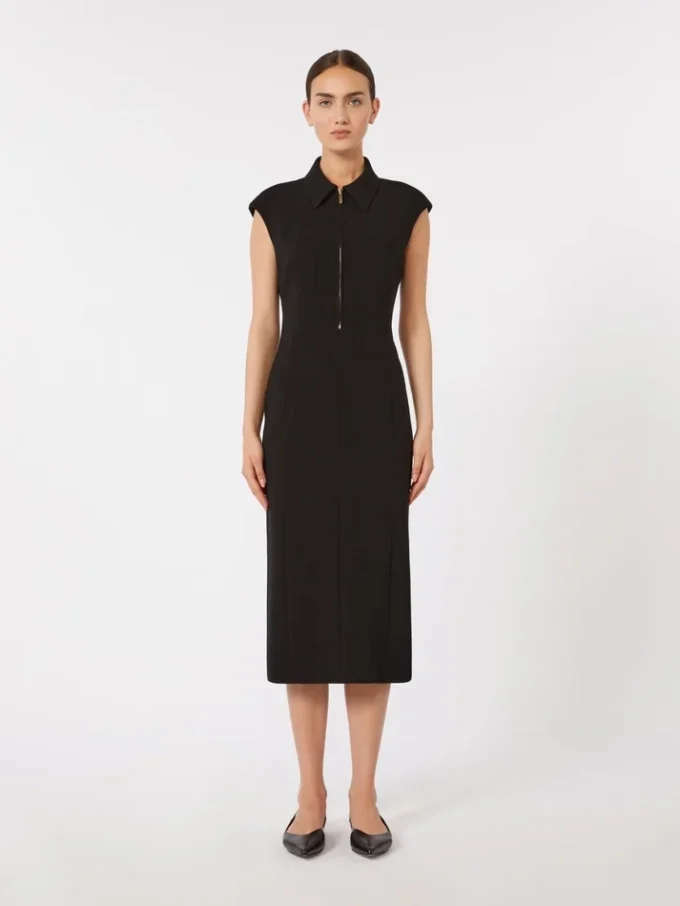 Cady midi dress, black