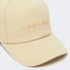 Canvas baseball cap, beige