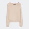 Cashmere crew-neck sweater, sand Cashmere crew-neck sweater, sand