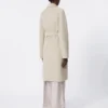 Cashmere robe coat, sand