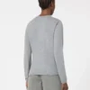 Cashmere yarn sweater, light grey