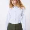 Classic cotton shirt, light blue