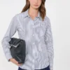 Classic cotton shirt, navy
