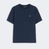 Cotton basic t-shirt, navy