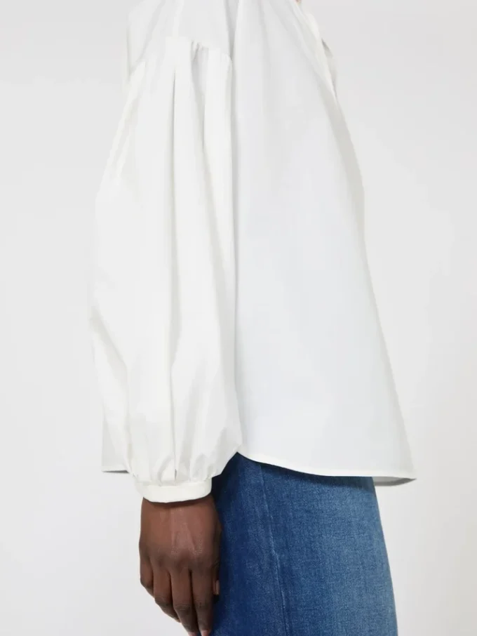 Cotton blouse, ivory Cotton blouse, ivory