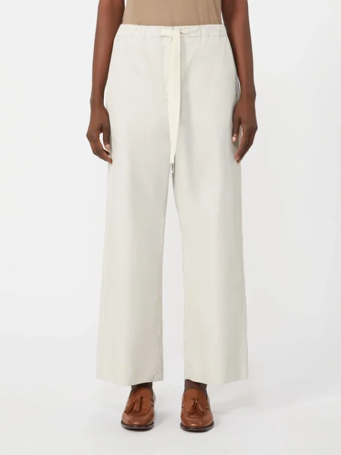 Cotton drawstring trousers, ice Cotton drawstring trousers, ice