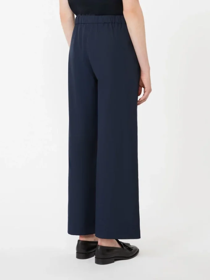 Cotton drawstring trousers, midnightblue Cotton drawstring trousers, midnightblue