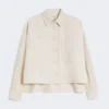 Cotton drill shirt, sand