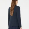 Cotton jersey blazer, navy Cotton jersey blazer, navy