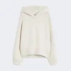 Cotton jersey sweatshirt, sand