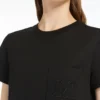 Cotton jersey t-shirt, black