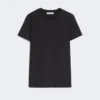 Cotton jersey t-shirt, black