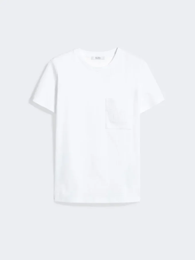 Cotton jersey t-shirt, optical white