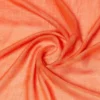 Cotton, modal and cashmere jacquard shawl, coral