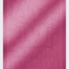 Cotton, modal and cashmere jacquard shawl, shocking pink