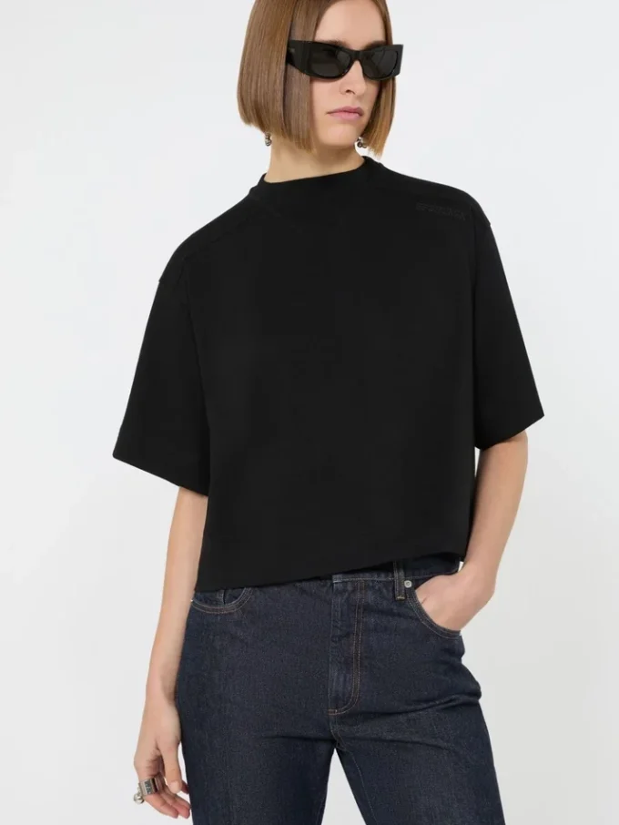 Cotton t-shirt, black Cotton t-shirt, black