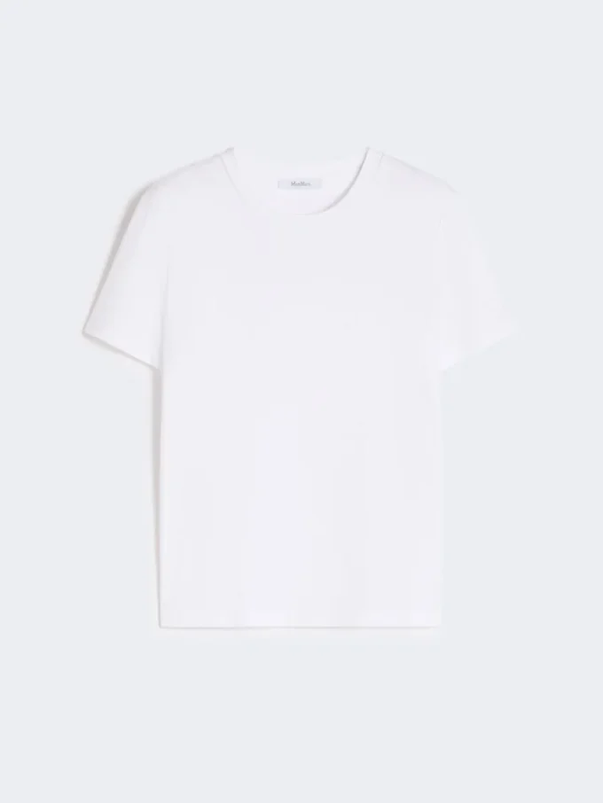 Cotton t-shirt, optical white Cotton t-shirt, optical white
