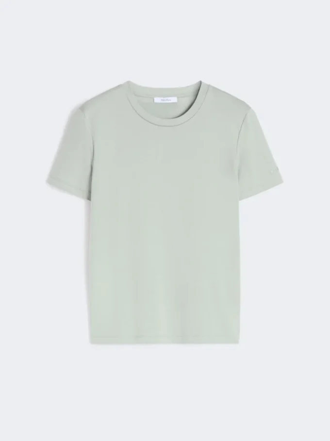 Cotton t-shirt, pastel green