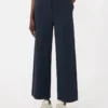 Double-faced jersey trousers, navy Double-faced jersey trousers, navy