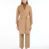 Double-faced wool robe coat, camel Double-faced wool robe coat, camel