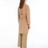 Double-faced wool robe coat, camel Double-faced wool robe coat, camel