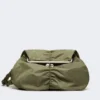 Extra-large technical gabardine pasticcino bag, sage green