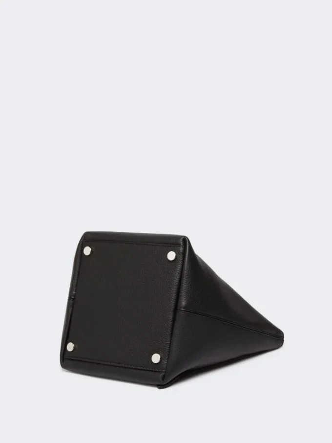 Extra-small leather archetipo bag, black Extra-small leather archetipo bag, black