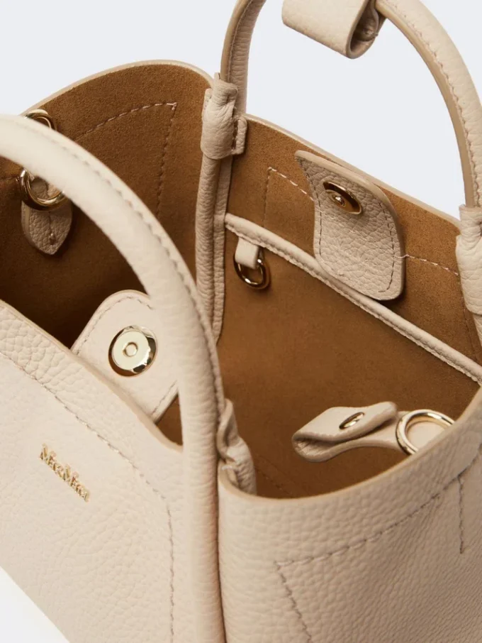 Extra-small leather marine bag, ice Extra-small leather marine bag, ice