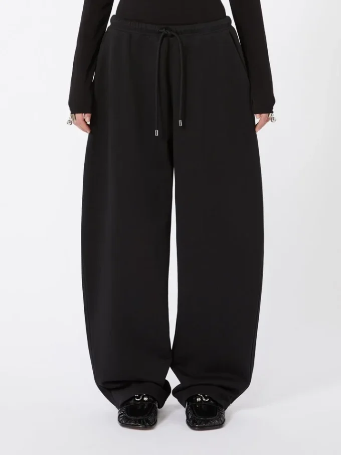 Fleece trousers, black Fleece trousers, black
