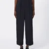 High-waisted wool trousers, ultramarine High-waisted wool trousers, ultramarine