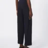 High-waisted wool trousers, ultramarine High-waisted wool trousers, ultramarine