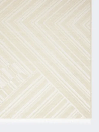 Jacquard wool and silk stole, turtledove Jacquard wool and silk stole, turtledove