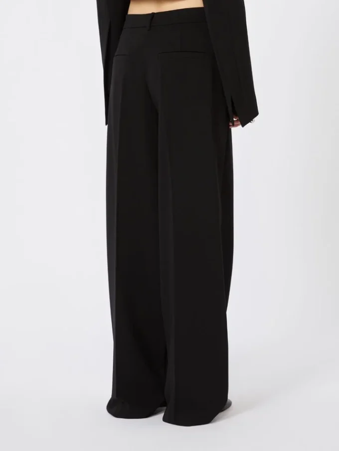 Jersey trousers, black